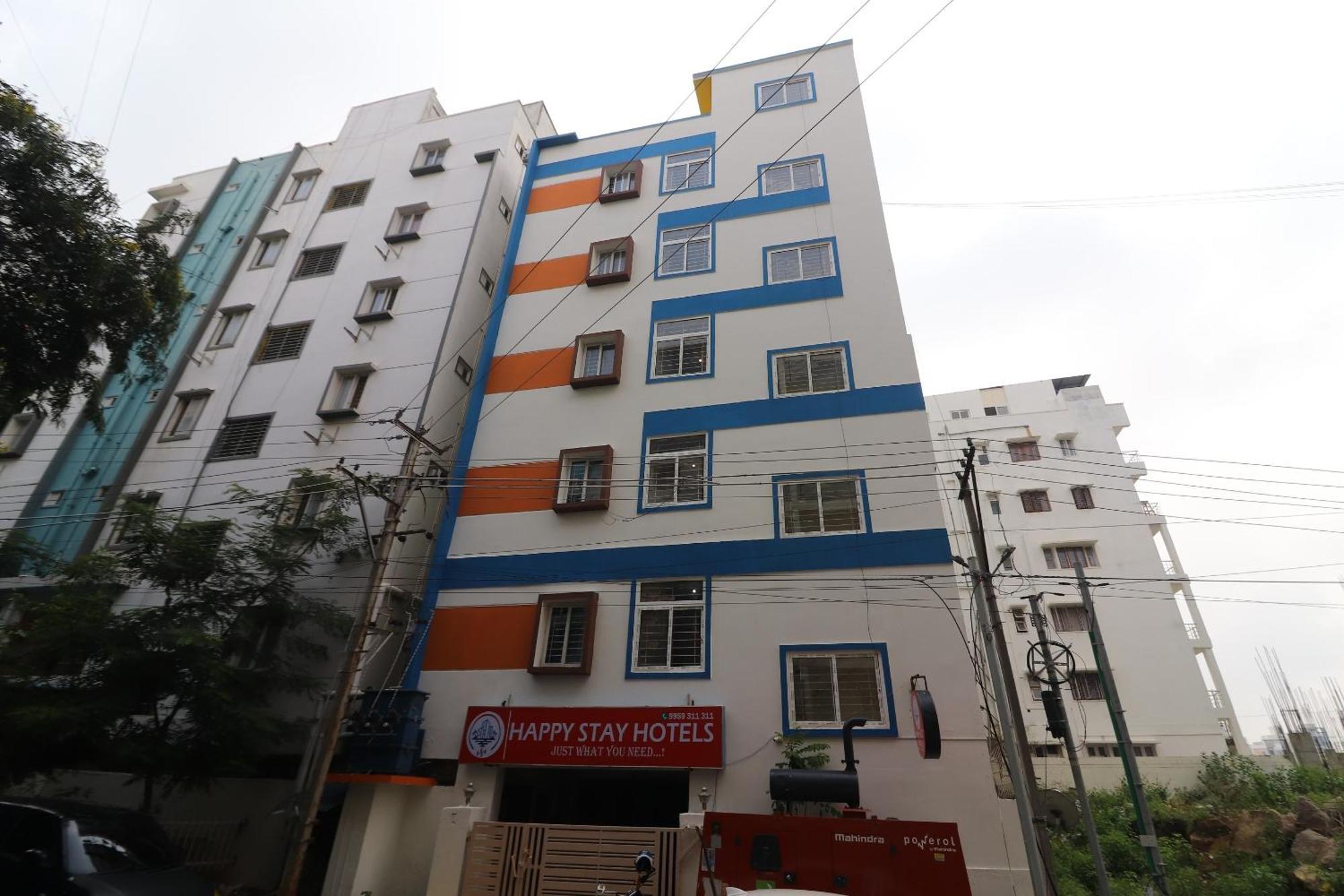 Oyo Happy Stay Hotels Hyderabad Eksteriør bilde