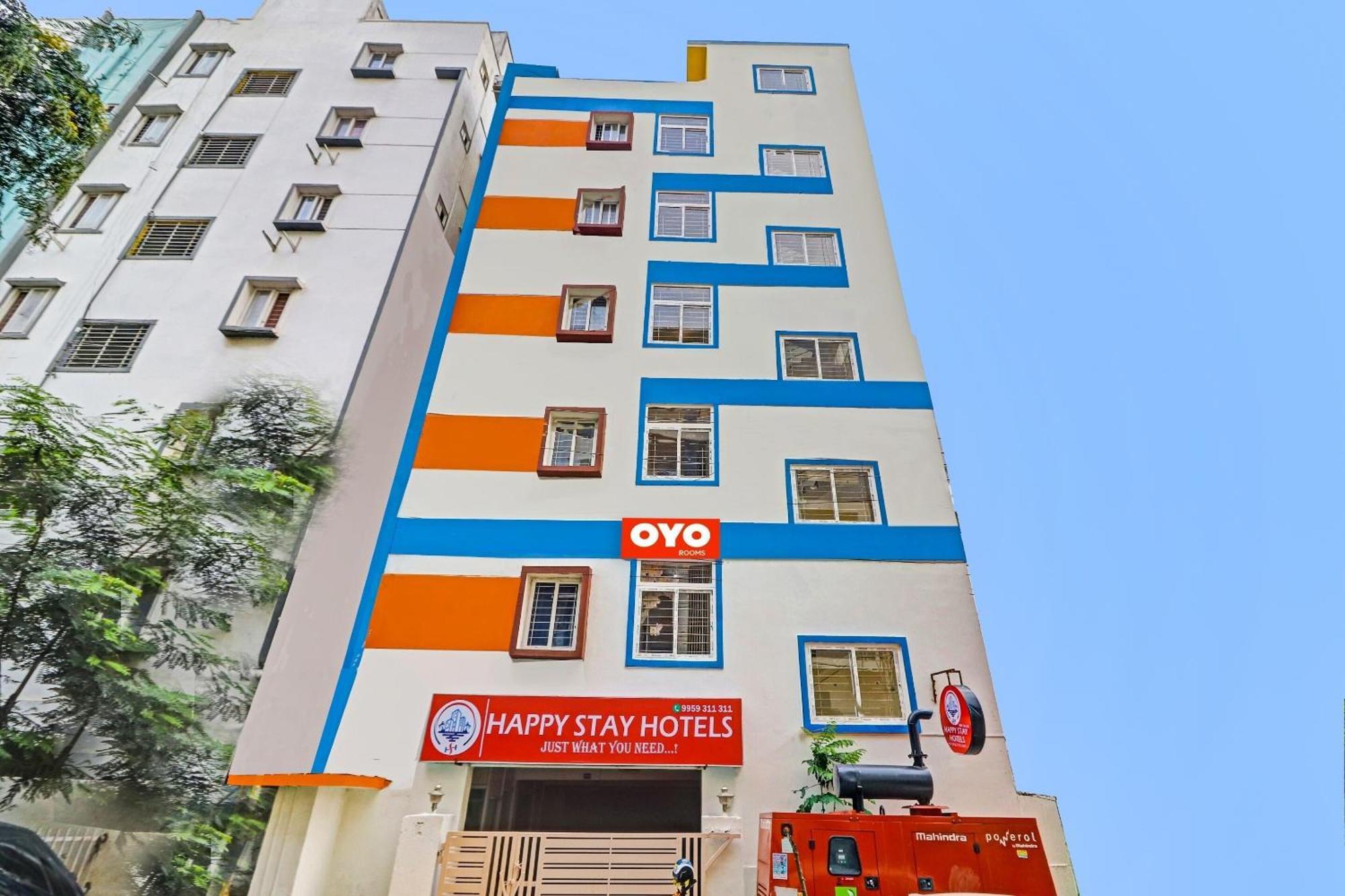 Oyo Happy Stay Hotels Hyderabad Eksteriør bilde
